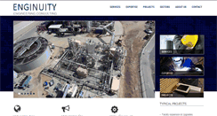 Desktop Screenshot of enginuity-consulting.ca